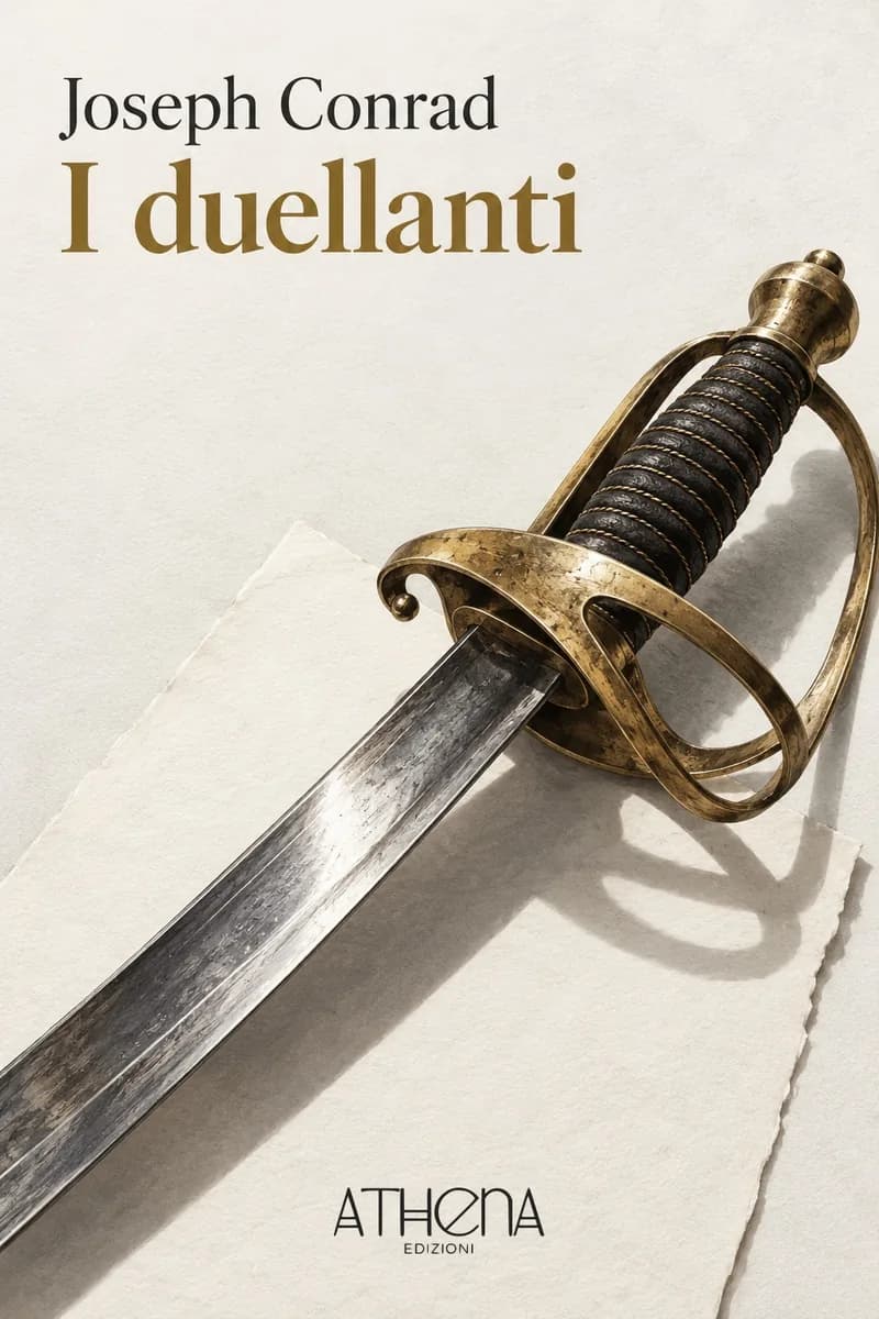 I duellanti di Joseph Conrad – copertina Edizioni Athena