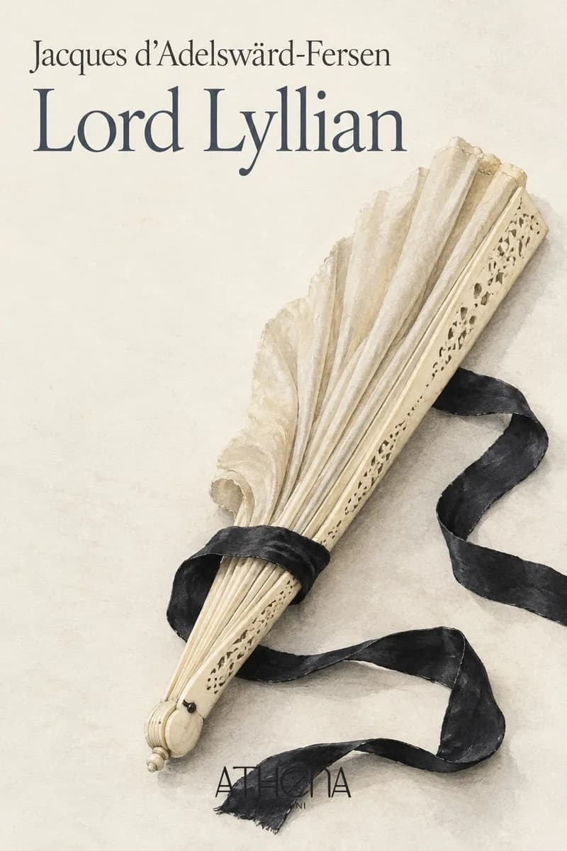 Lord Lyllian di Jacques d'Adelswärd-Fersen – copertina Edizioni Athena