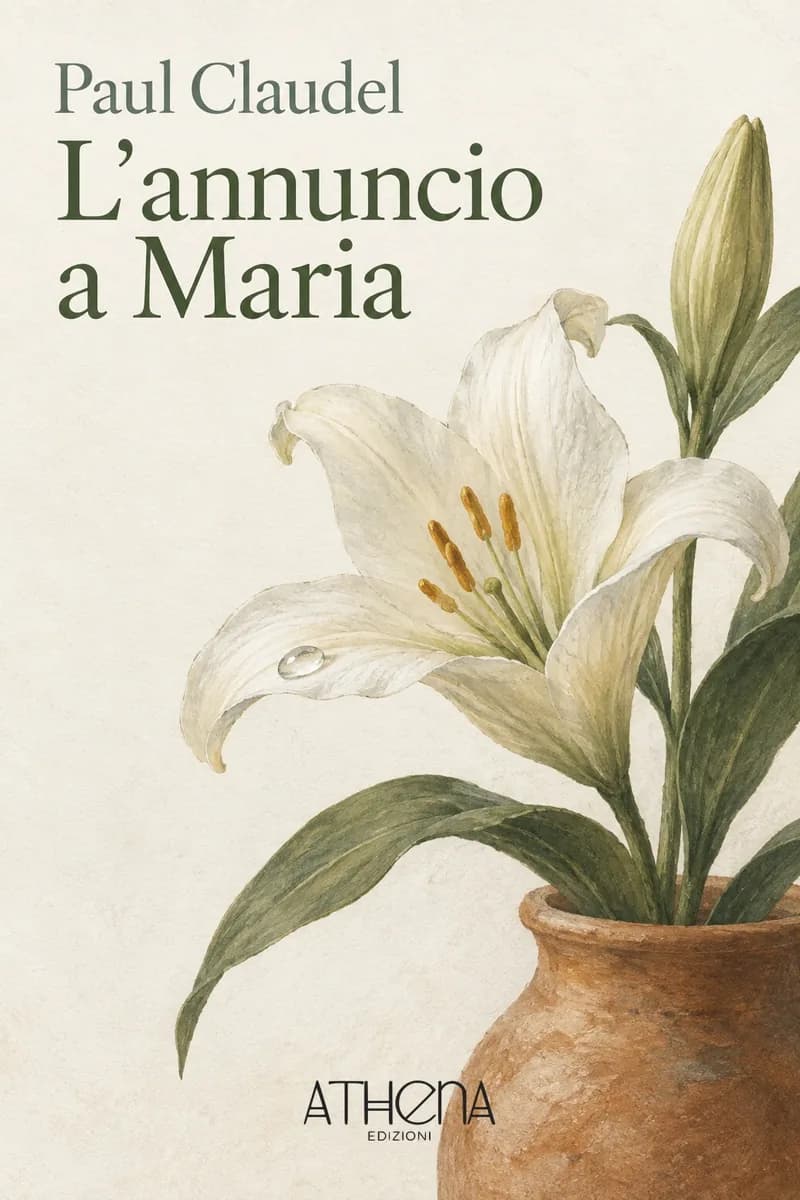 L'annuncio a Maria di Paul Claudel – copertina Edizioni Athena