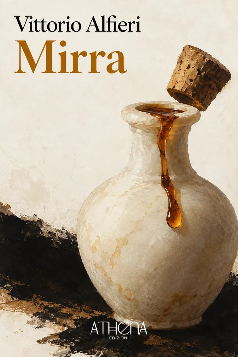 Mirra di Vittorio Alfieri – copertina Edizioni Athena