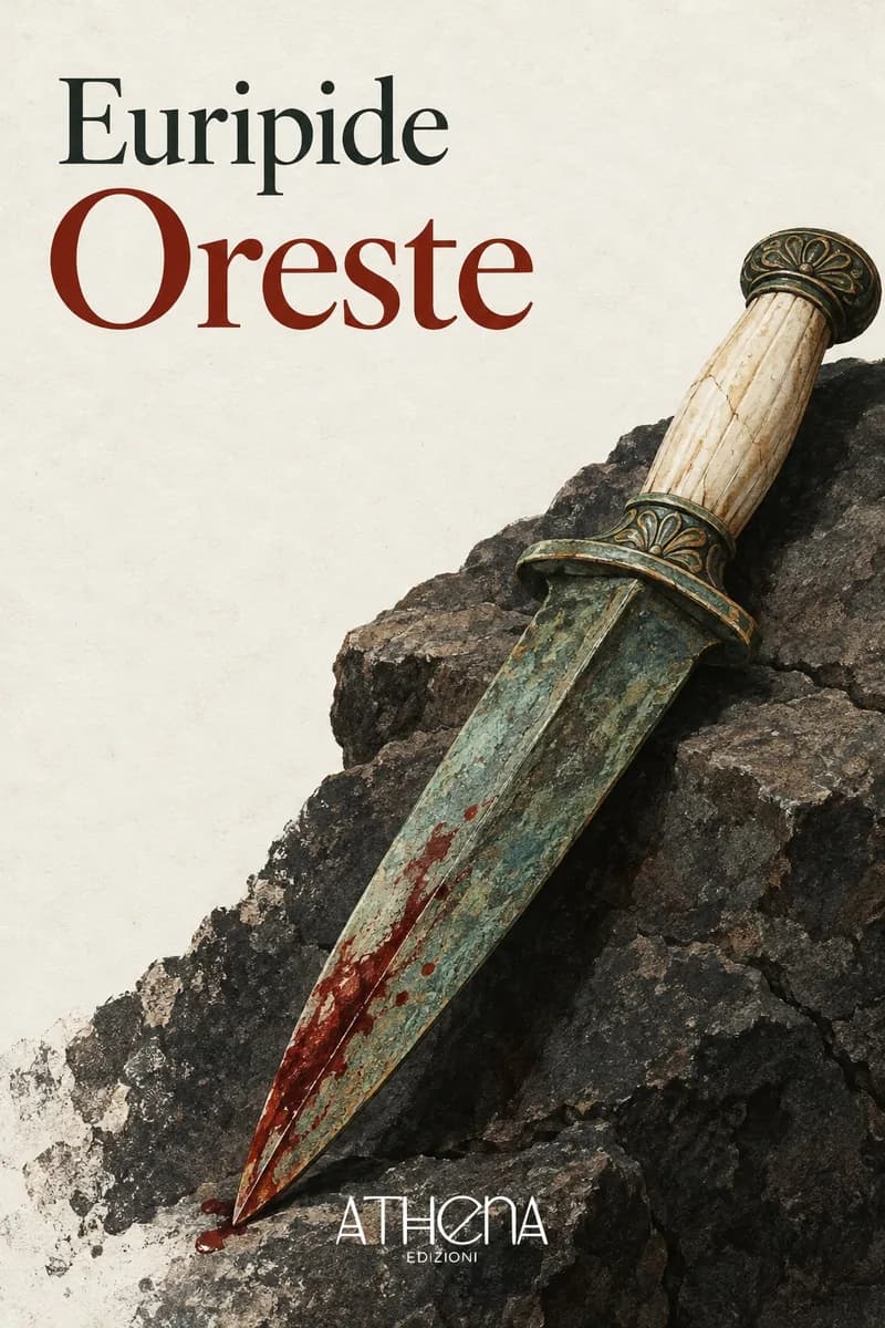 Oreste di Euripide – copertina Edizioni Athena