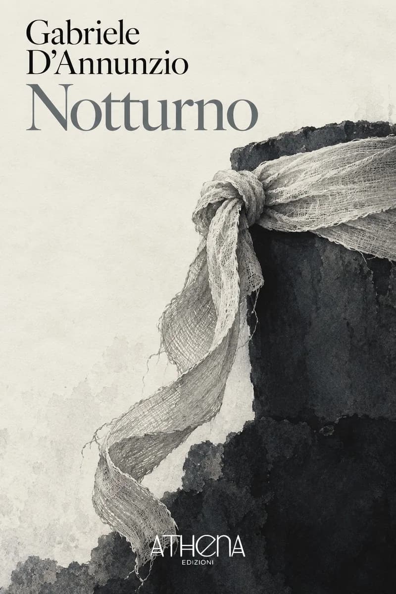 Notturno di Gabriele D'Annunzio – copertina Edizioni Athena