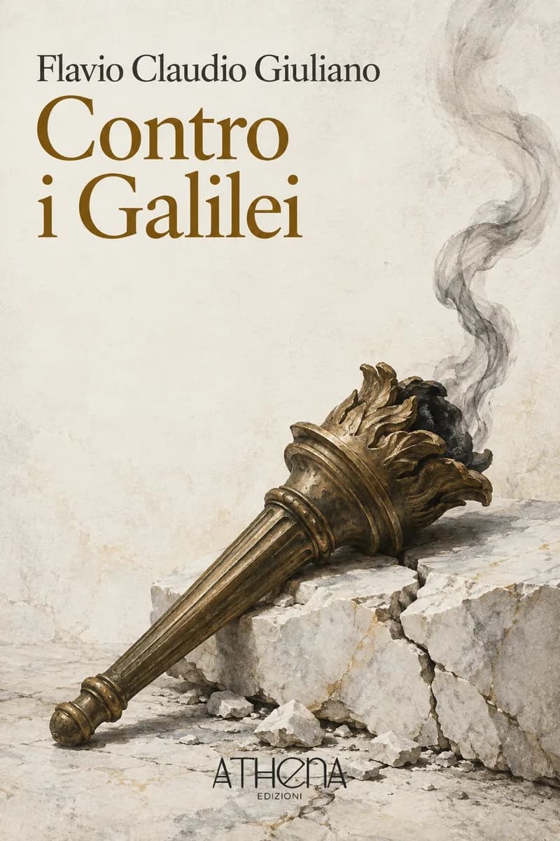 Contro i Galilei di Flavio Claudio Giuliano – copertina Edizioni Athena