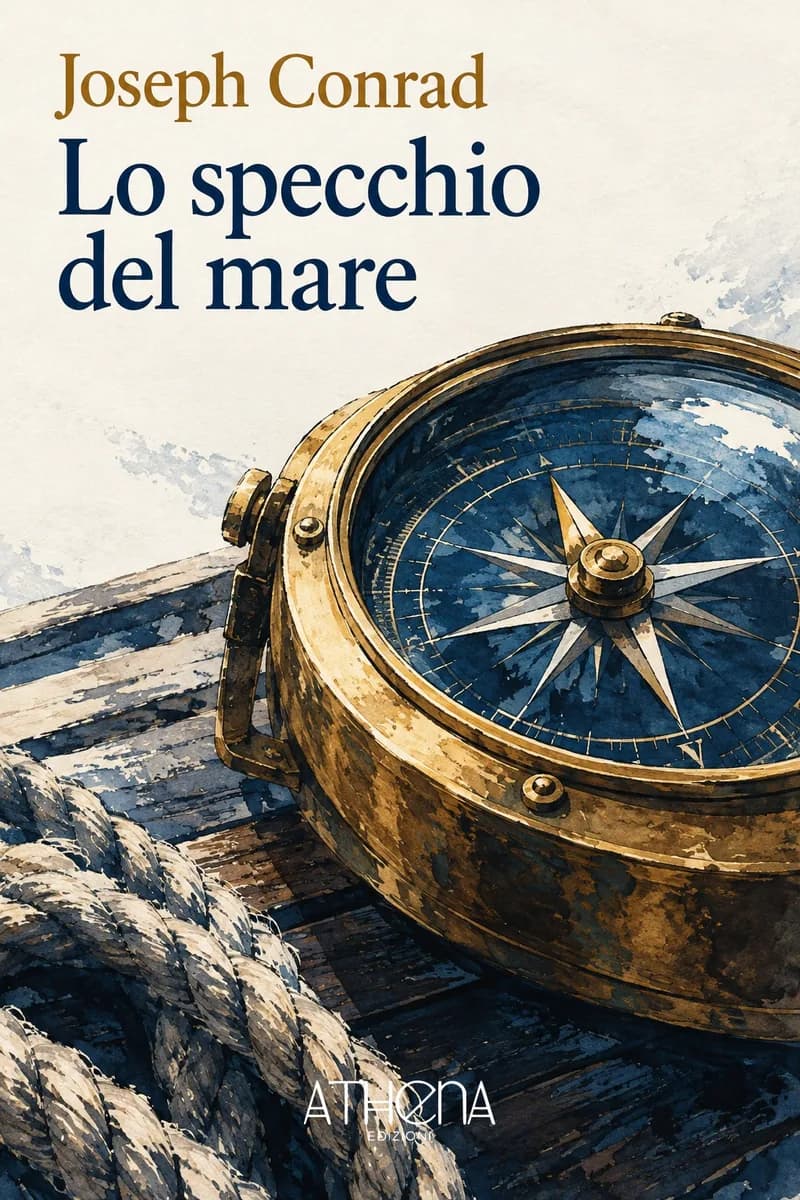 Lo specchio del mare di Joseph Conrad – copertina Edizioni Athena