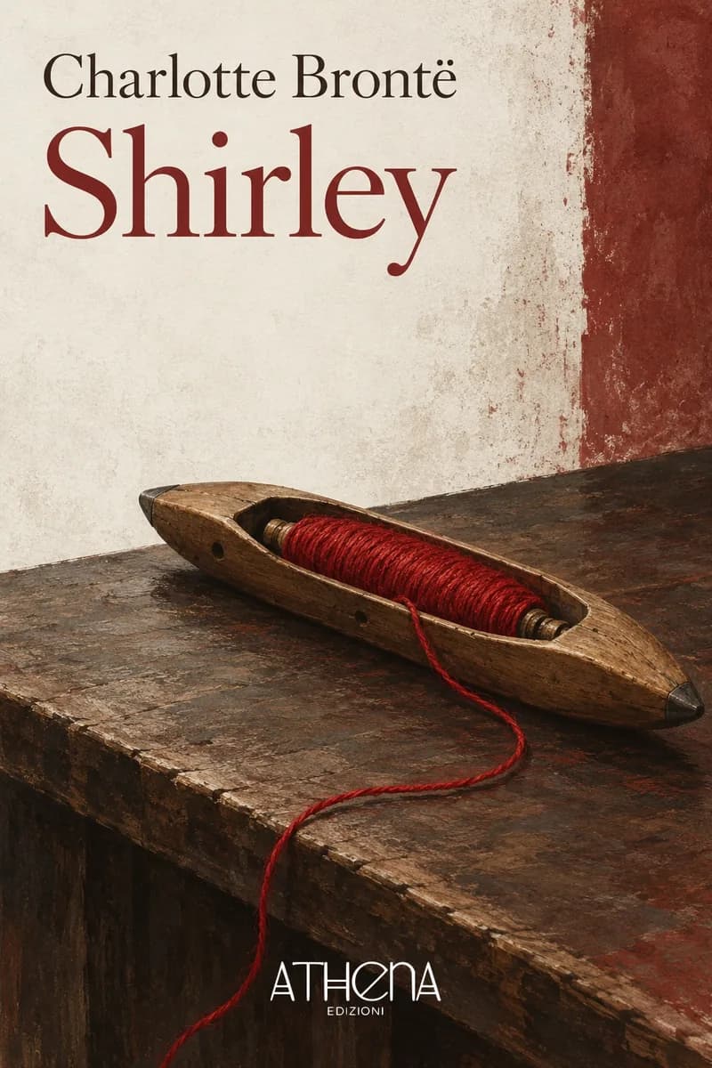 Shirley di Charlotte Brontë – copertina Edizioni Athena