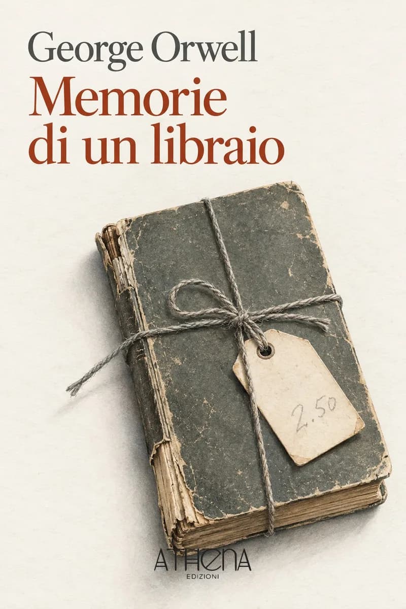 Memorie di un libraio di George Orwell – copertina Edizioni Athena