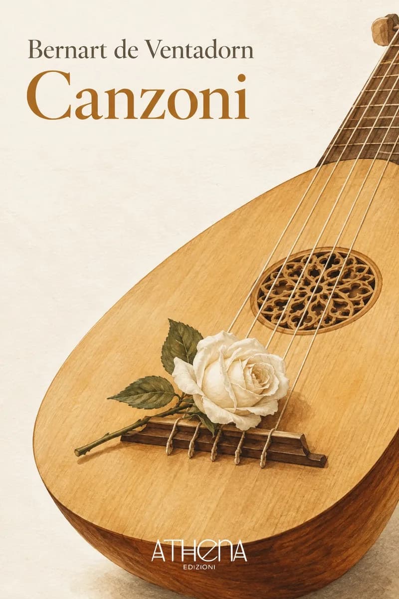 Canzoni di Bernart de Ventadorn – copertina Edizioni Athena