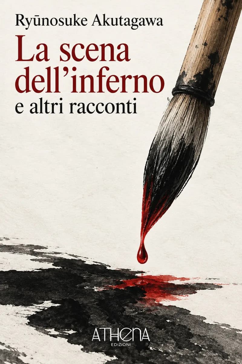 La scena dell'inferno e altri racconti di Ryūnosuke Akutagawa – copertina Edizioni Athena