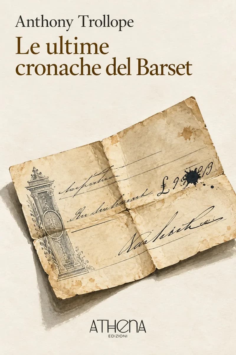 Le ultime cronache del Barset di Anthony Trollope – copertina Edizioni Athena
