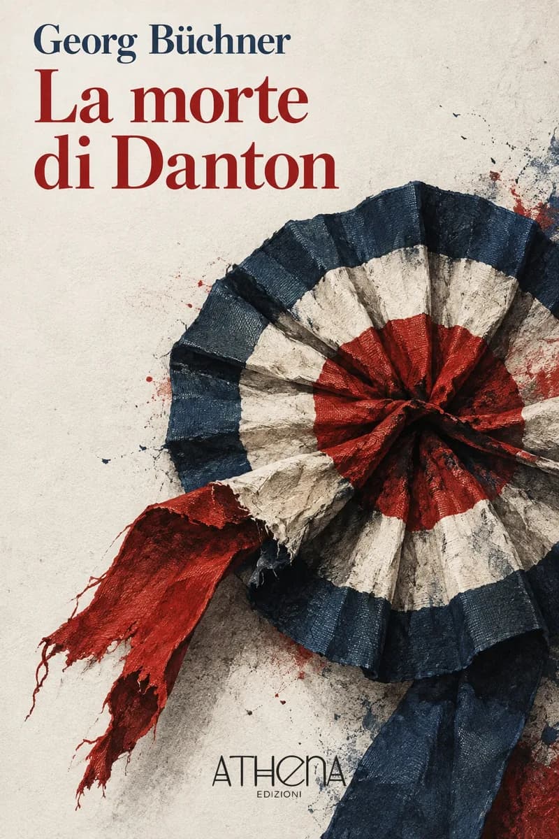La morte di Danton di Georg Büchner – copertina Edizioni Athena