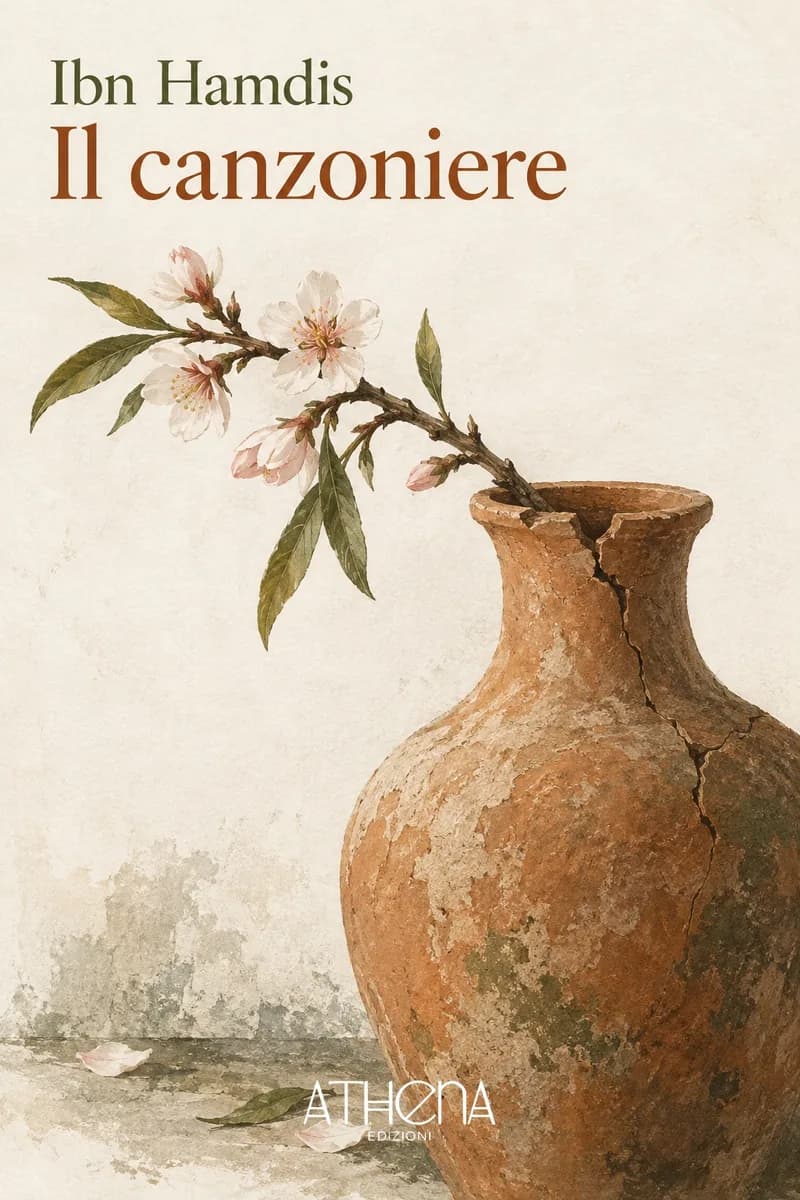 Il canzoniere di Ibn Hamdis – copertina Edizioni Athena