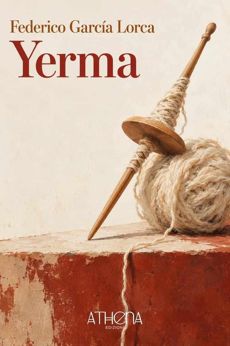 Yerma di Federico García Lorca – copertina Edizioni Athena