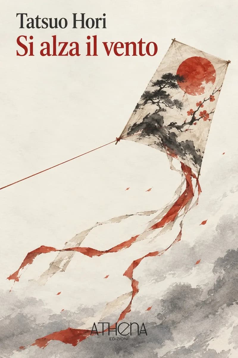 Si alza il vento di Tatsuo Hori – copertina Edizioni Athena