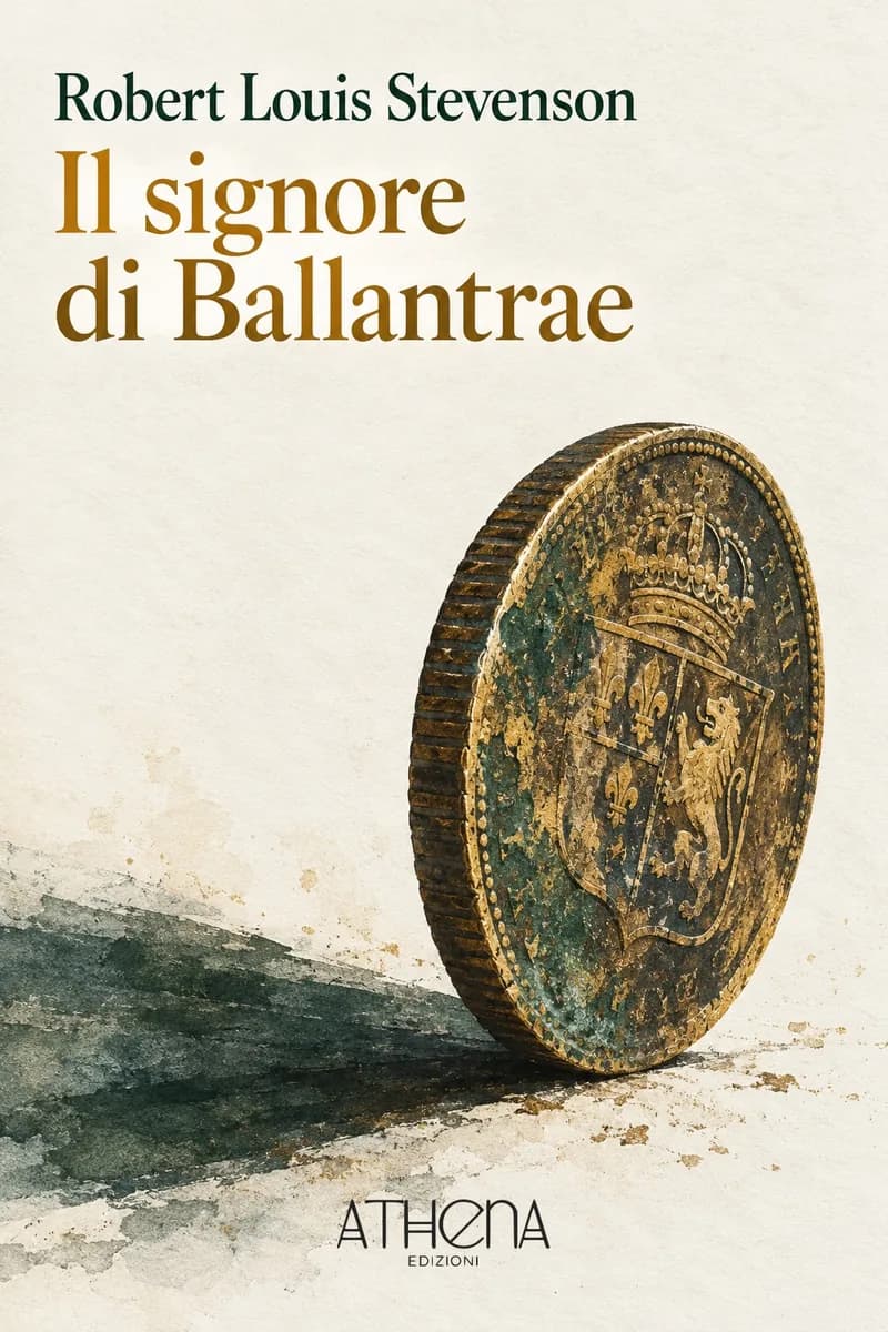 Il signore di Ballantrae di Robert Louis Stevenson – copertina Edizioni Athena