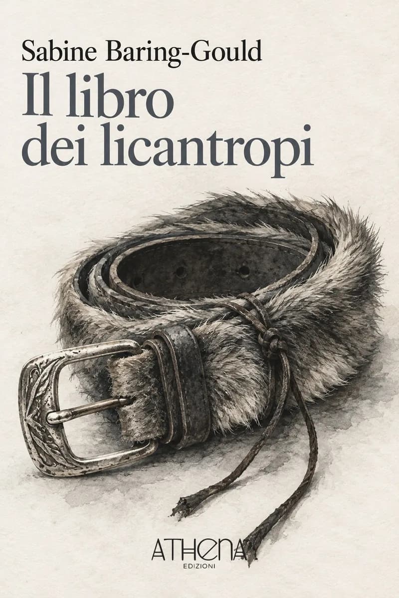 Il libro dei licantropi di Sabine Baring-Gould – copertina Edizioni Athena