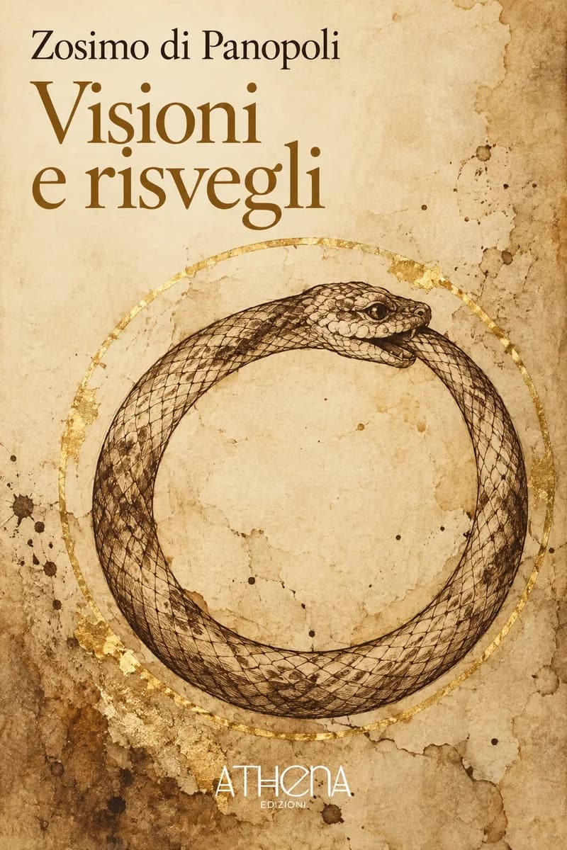 Visioni e risvegli di Zosimo di Panopoli – copertina Edizioni Athena