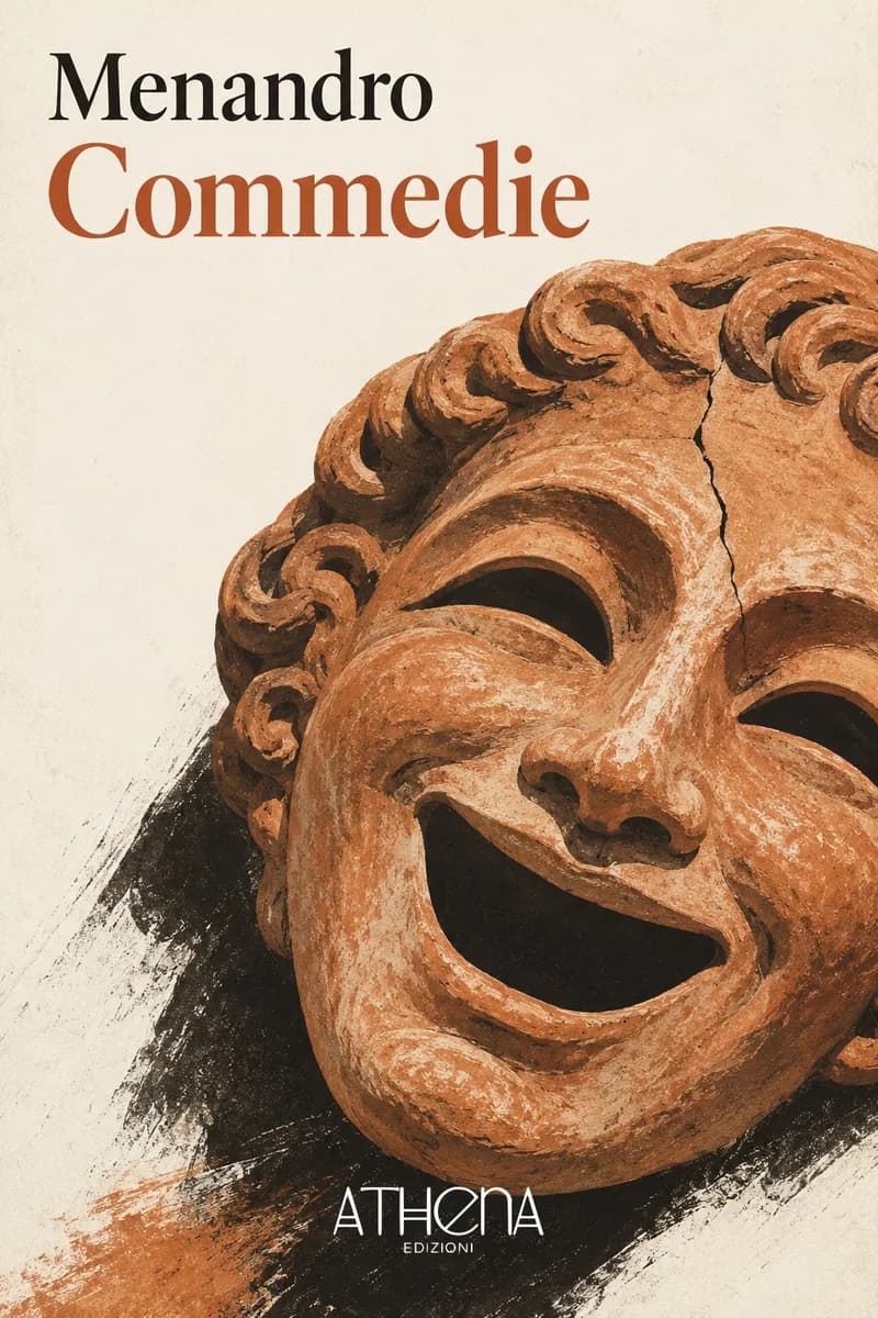 Commedie di Menandro – copertina Edizioni Athena