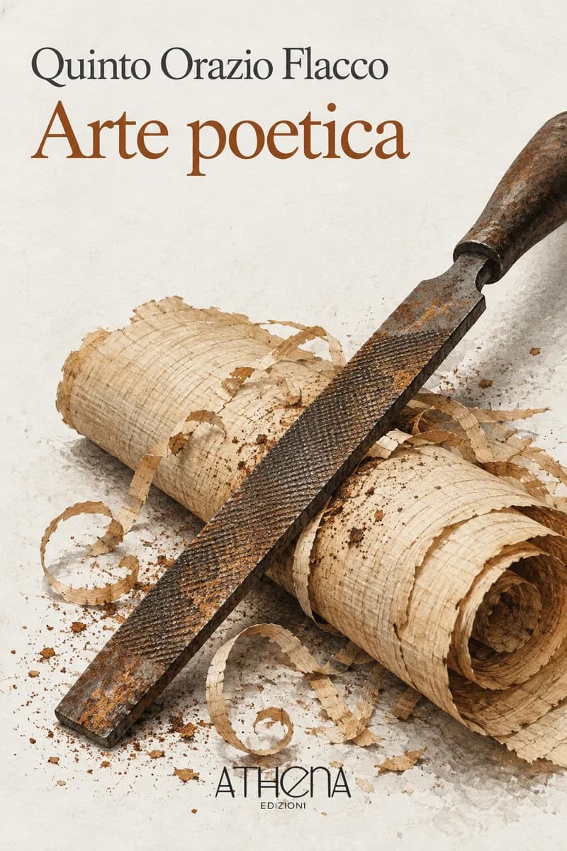 Arte poetica di Quinto Orazio Flacco – copertina Edizioni Athena