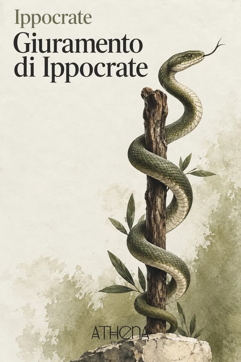Giuramento di Ippocrate di Ippocrate – copertina Edizioni Athena