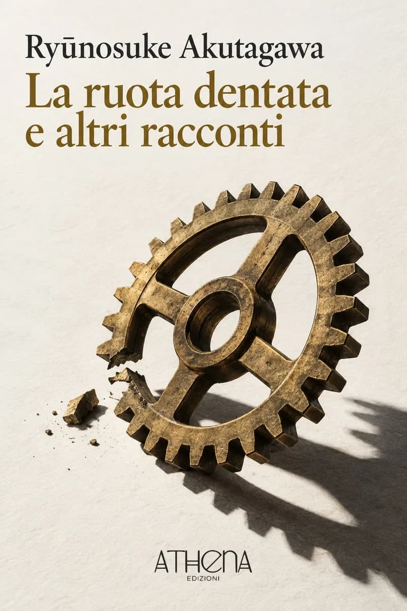 La ruota dentata e altri racconti di Ryūnosuke Akutagawa – copertina Edizioni Athena