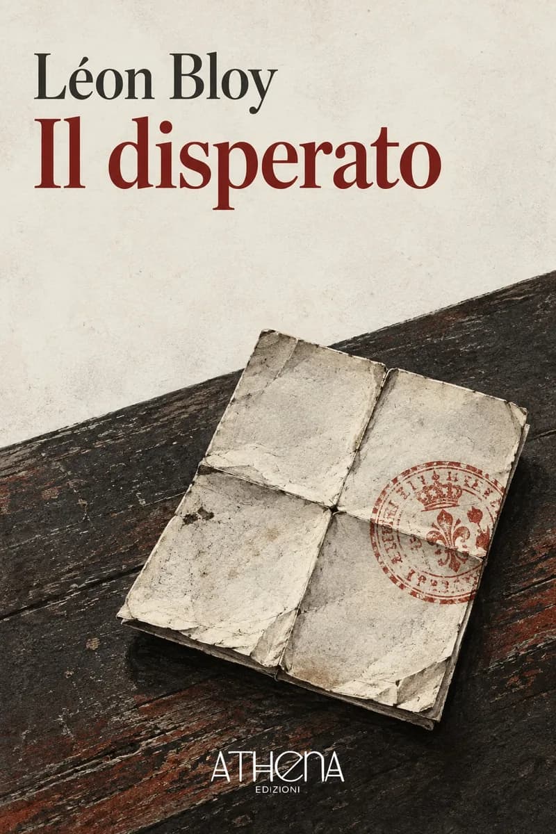 Il disperato di Léon Bloy – copertina Edizioni Athena