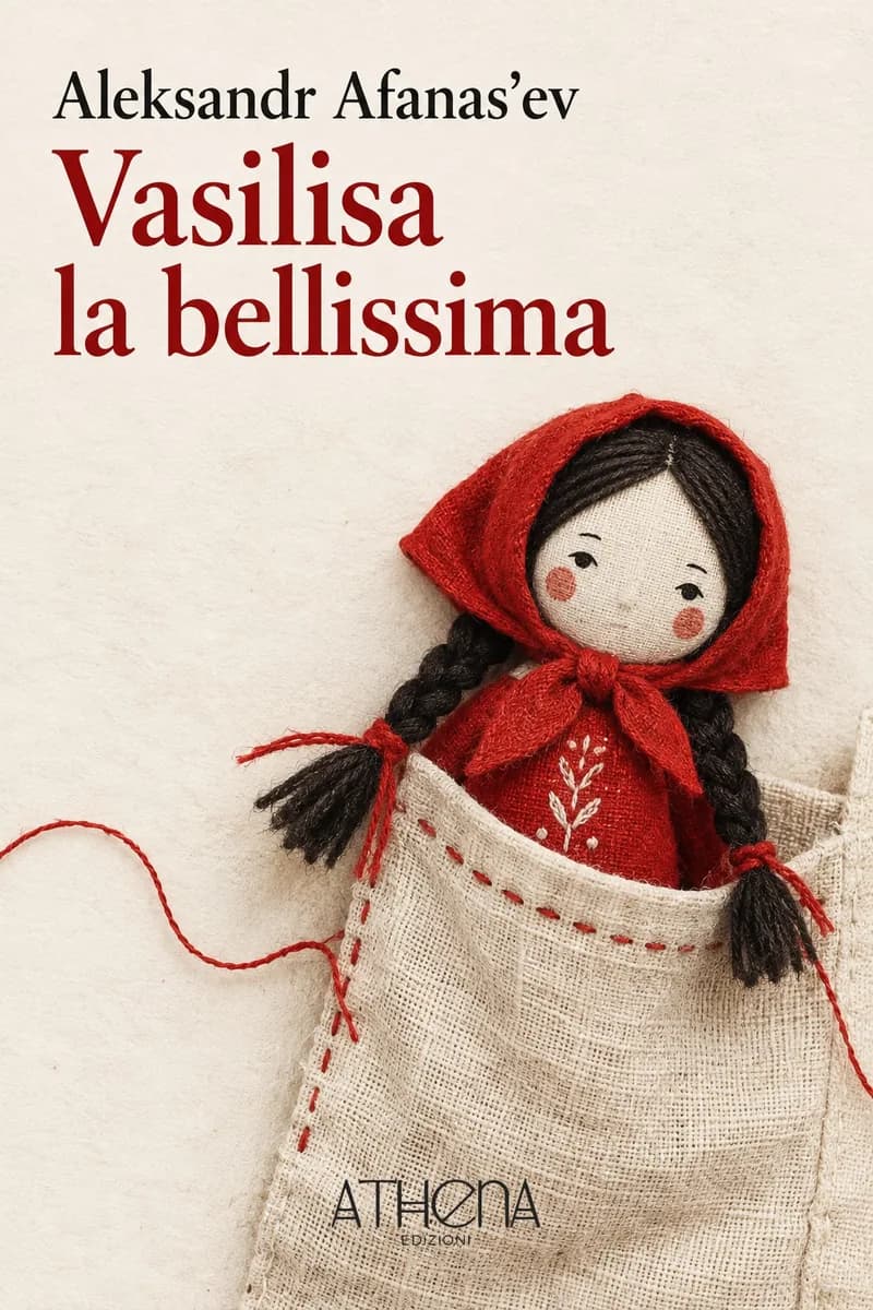 Vasilisa la bellissima di Aleksandr Afanas'ev – copertina Edizioni Athena