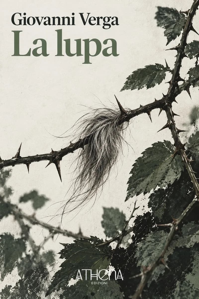 La lupa di Giovanni Verga – copertina Edizioni Athena