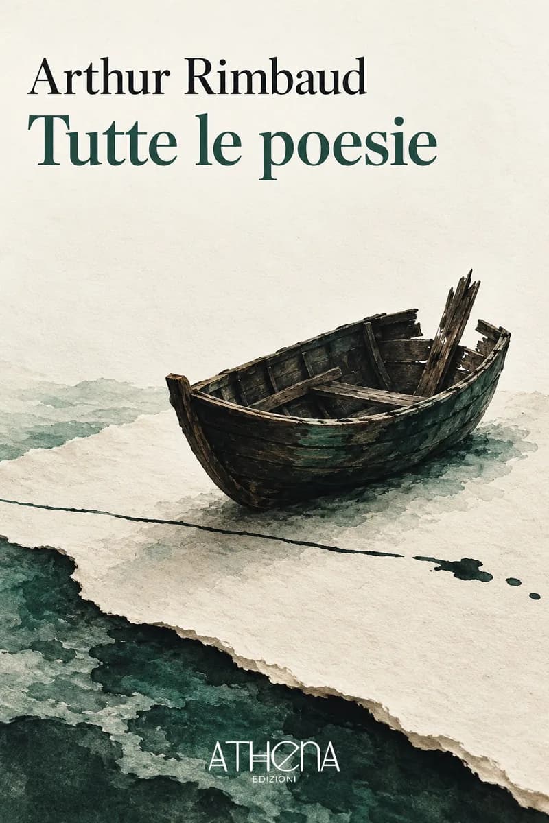 Tutte le poesie di Arthur Rimbaud – copertina Edizioni Athena
