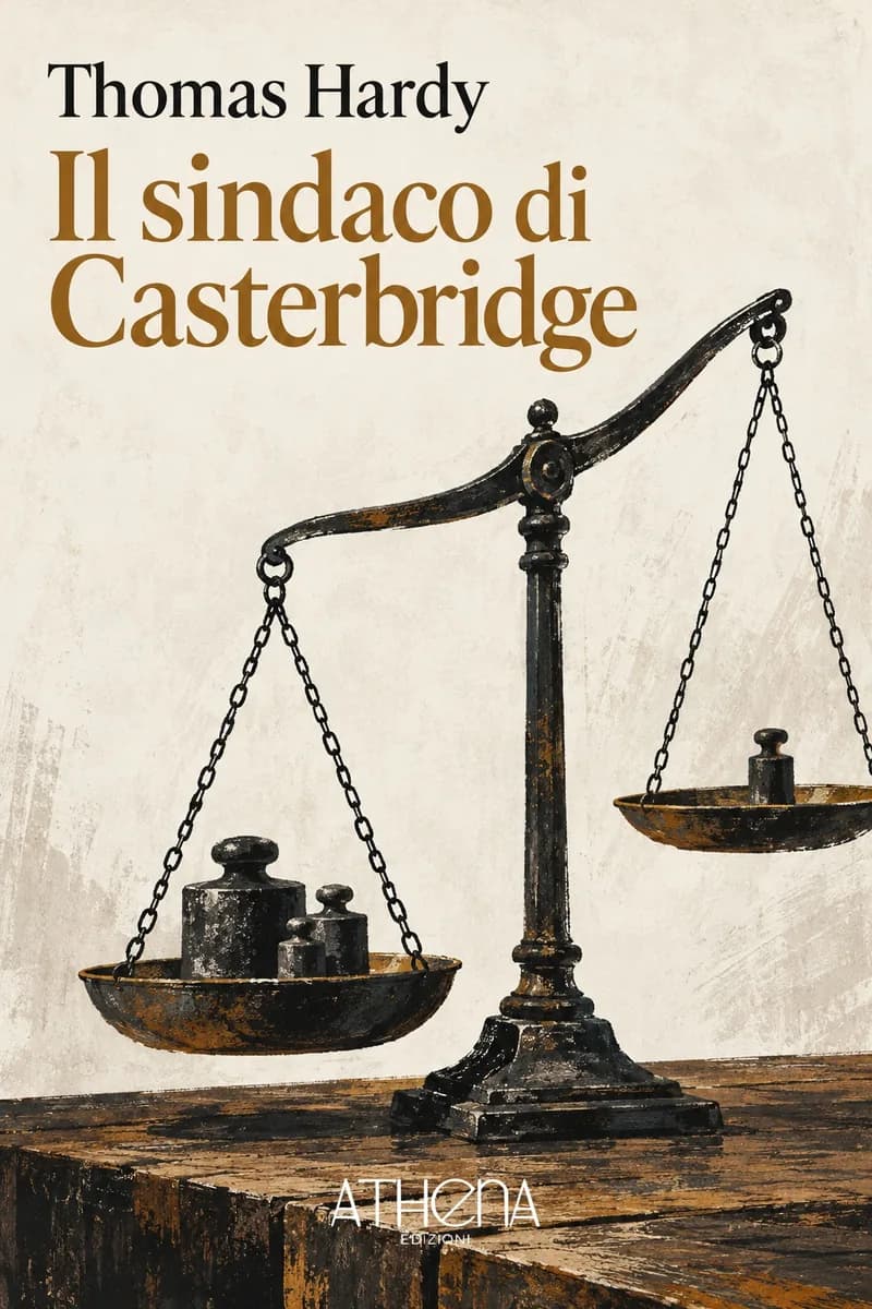 Il sindaco di Casterbridge di Thomas Hardy – copertina Edizioni Athena