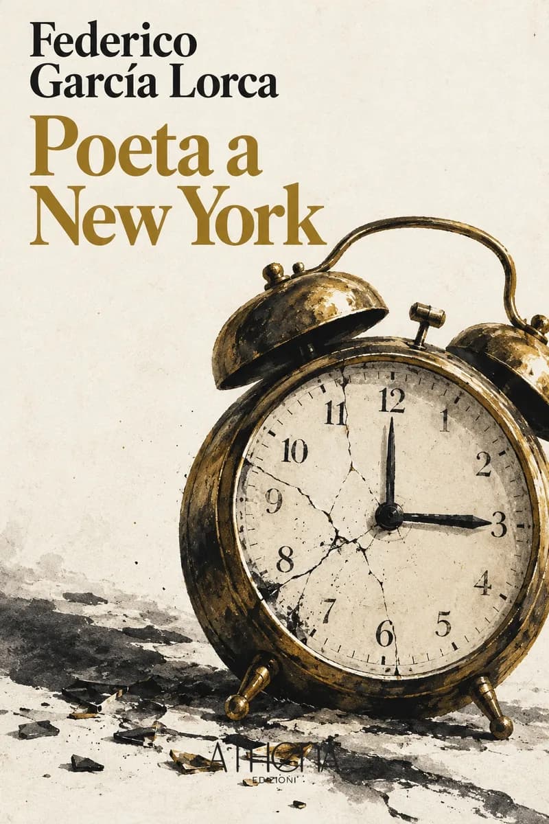 Poeta a New York di Federico García Lorca – copertina Edizioni Athena