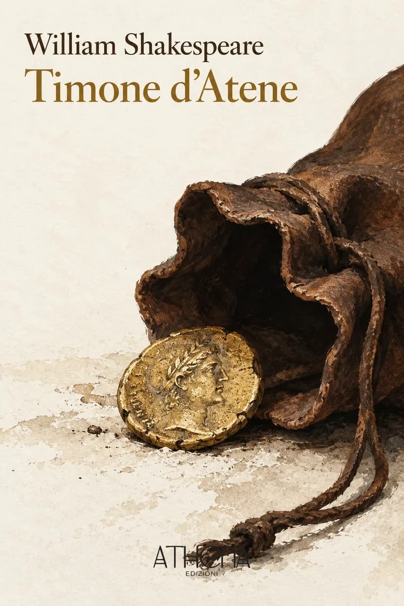 Timone d'Atene di William Shakespeare – copertina Edizioni Athena