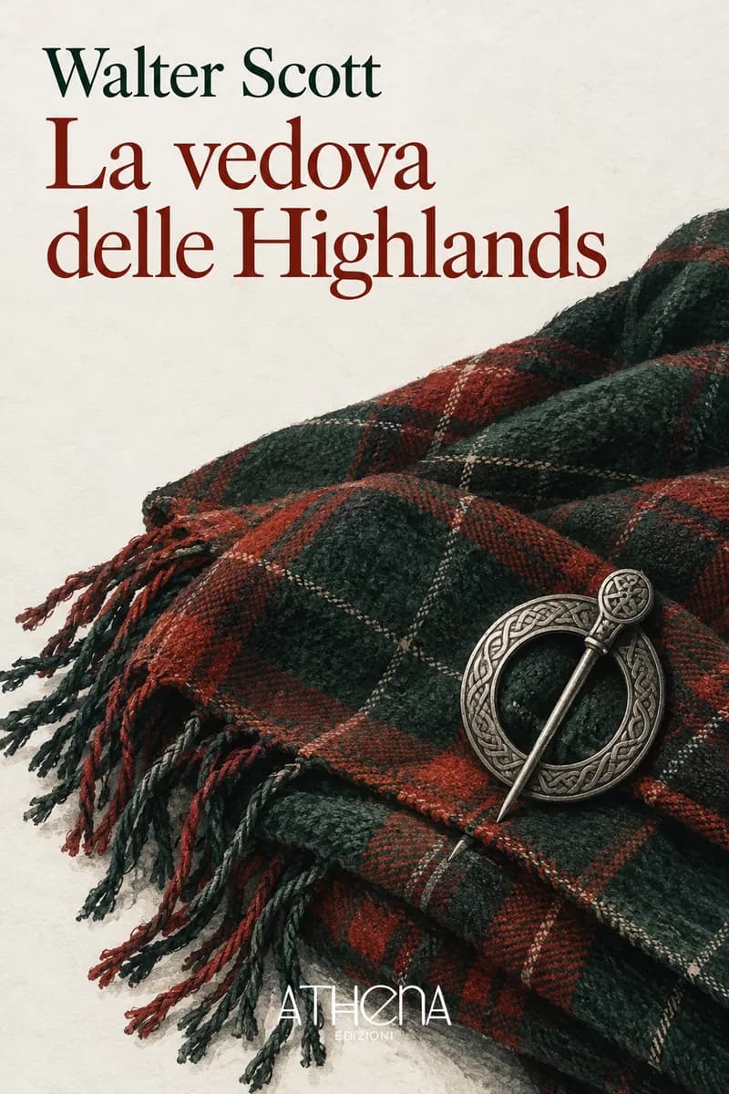 La vedova delle Highlands di Walter Scott – copertina Edizioni Athena