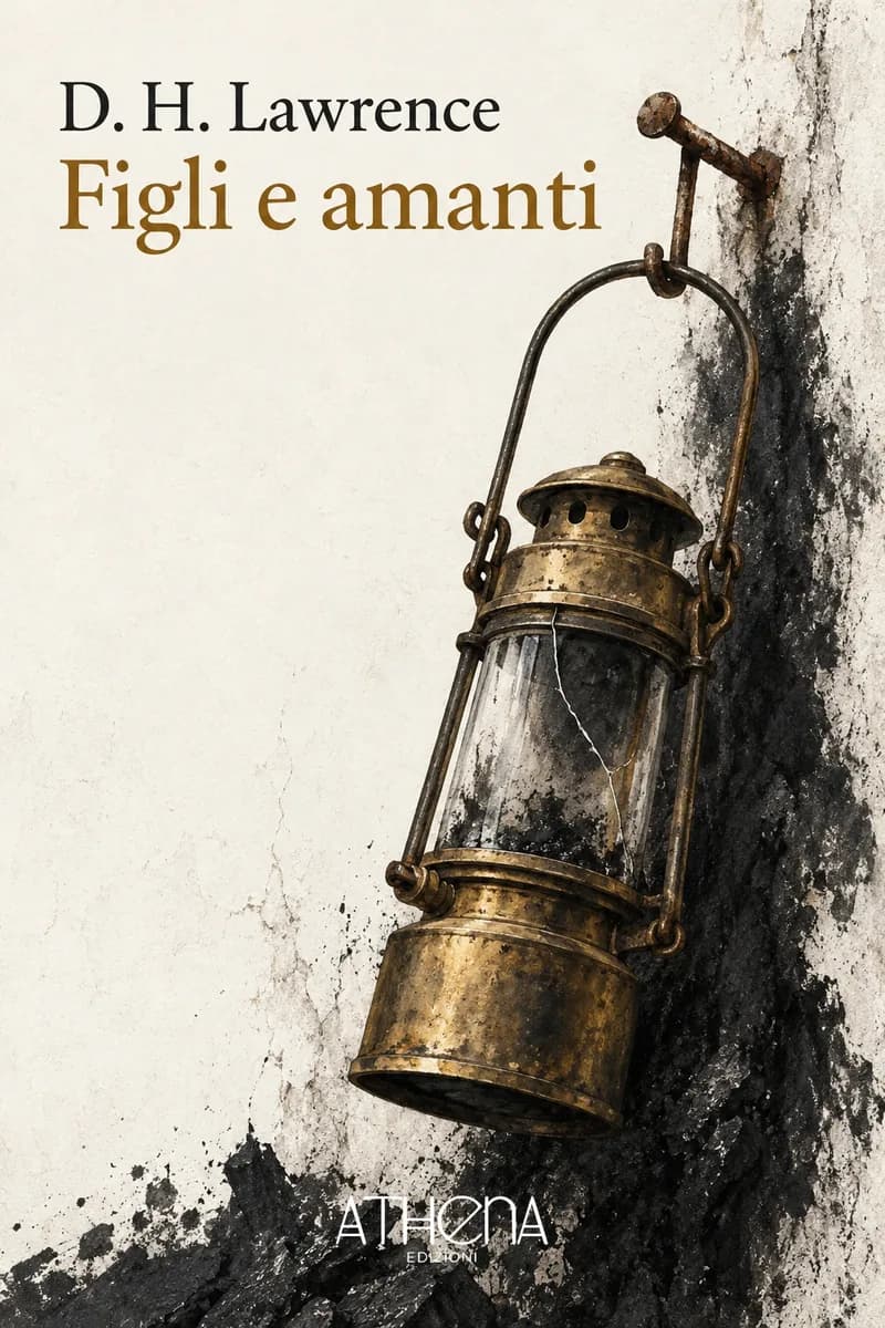 Figli e amanti di D. H. Lawrence – copertina Edizioni Athena