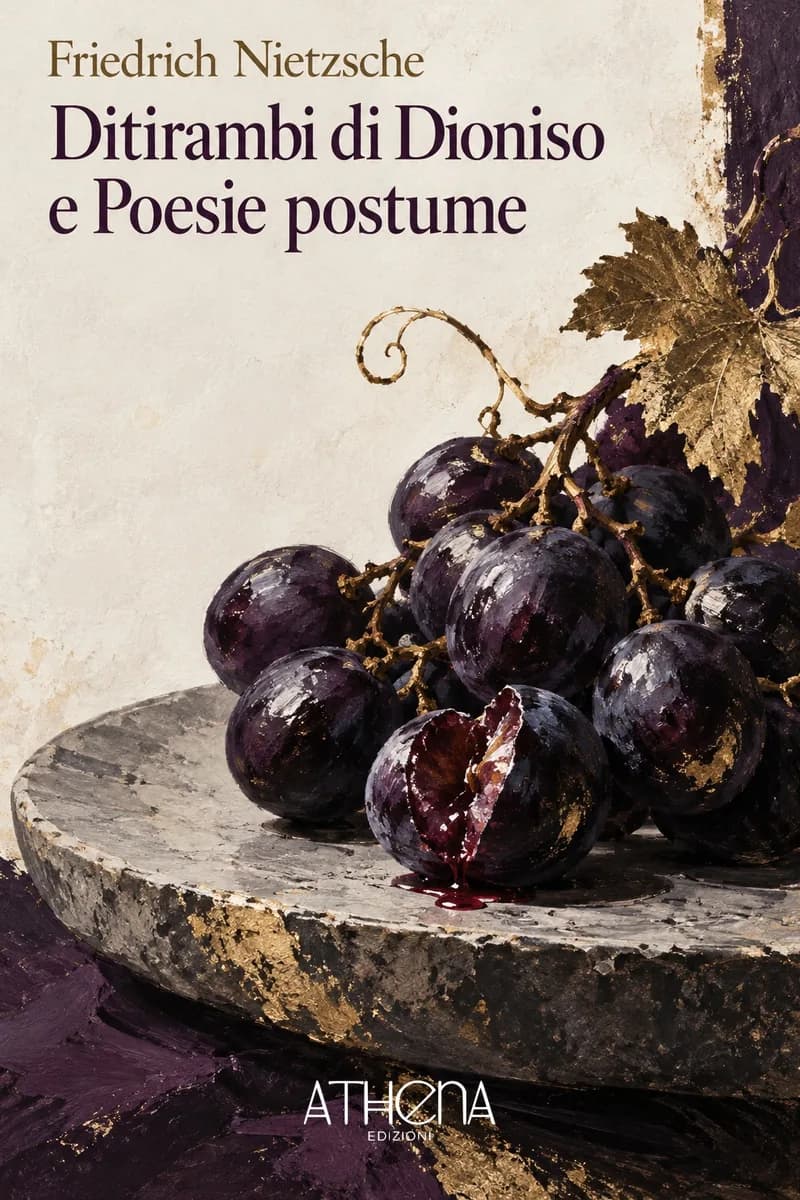 Ditirambi di Dioniso e Poesie postume di Friedrich Nietzsche – copertina Edizioni Athena