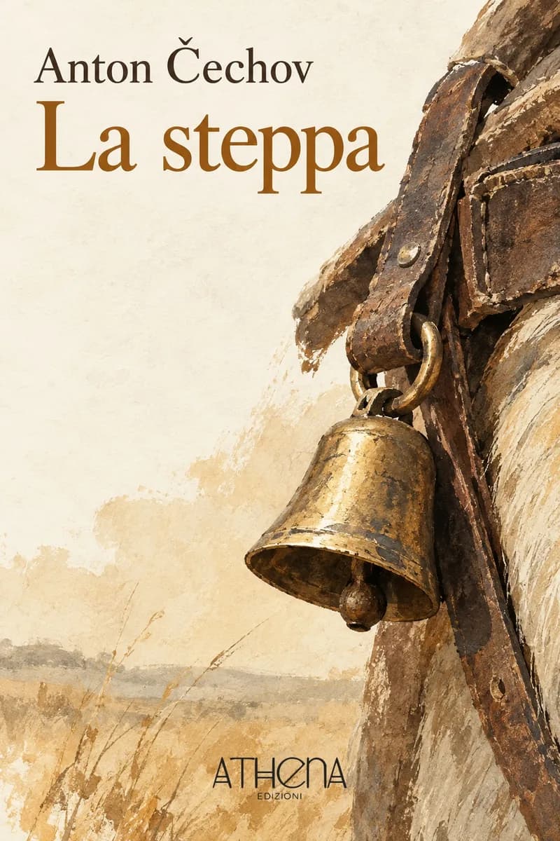 La steppa di Anton Čechov – copertina Edizioni Athena