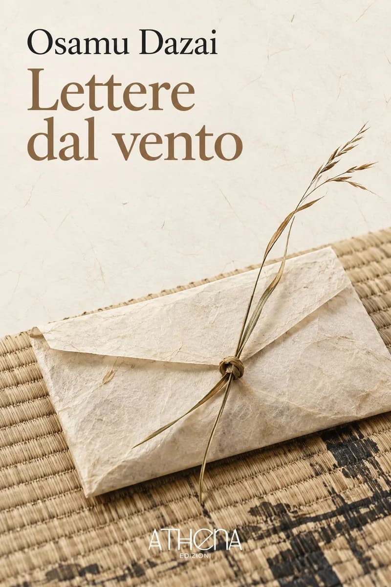 Lettere dal vento di Osamu Dazai – copertina Edizioni Athena