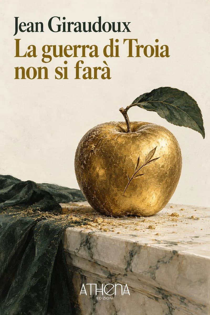 La guerra di Troia non si farà di Jean Giraudoux – copertina Edizioni Athena