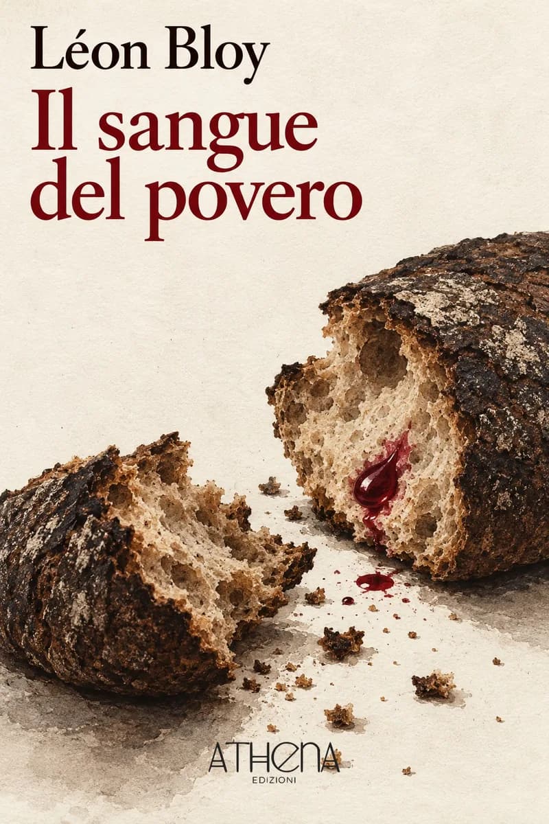 Il sangue del povero di Léon Bloy – copertina Edizioni Athena