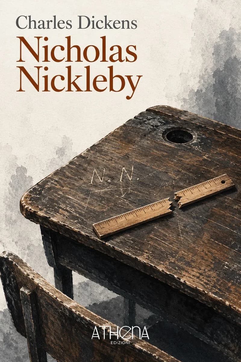 Nicholas Nickleby di Charles Dickens – copertina Edizioni Athena