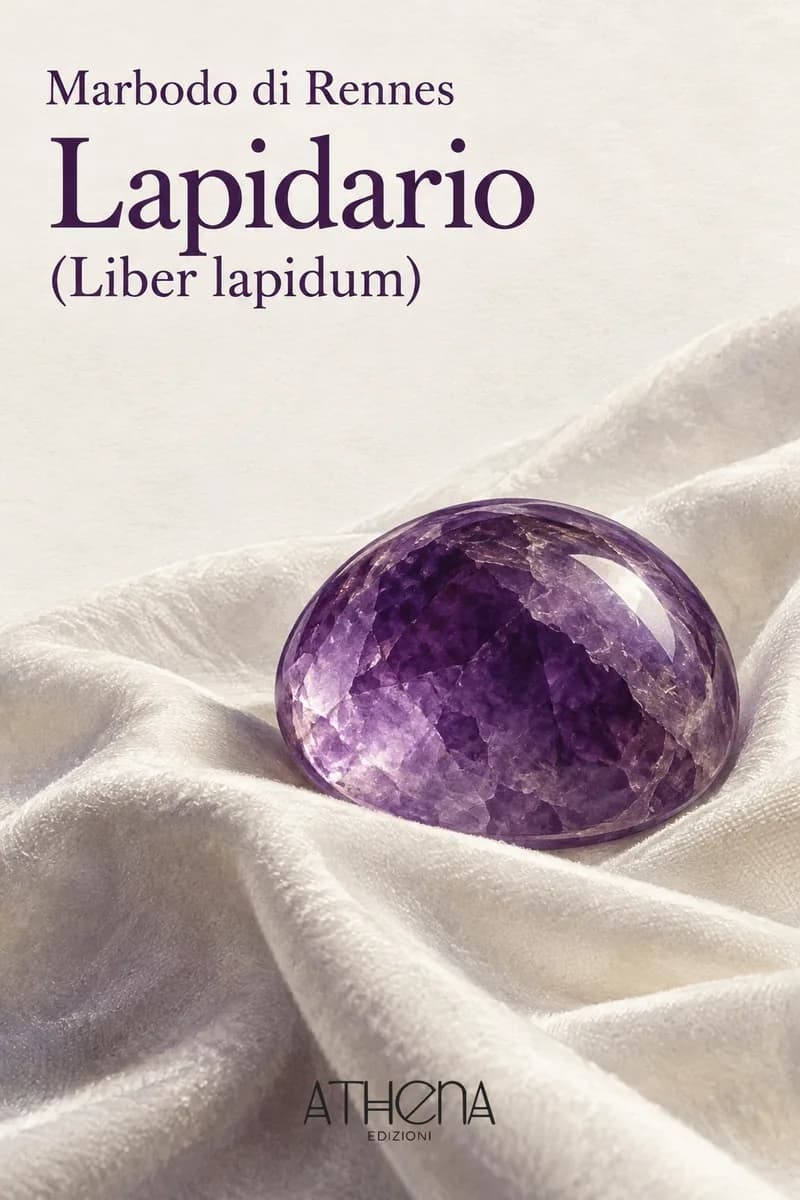 Lapidario (Liber lapidum) di Marbodo di Rennes – copertina Edizioni Athena