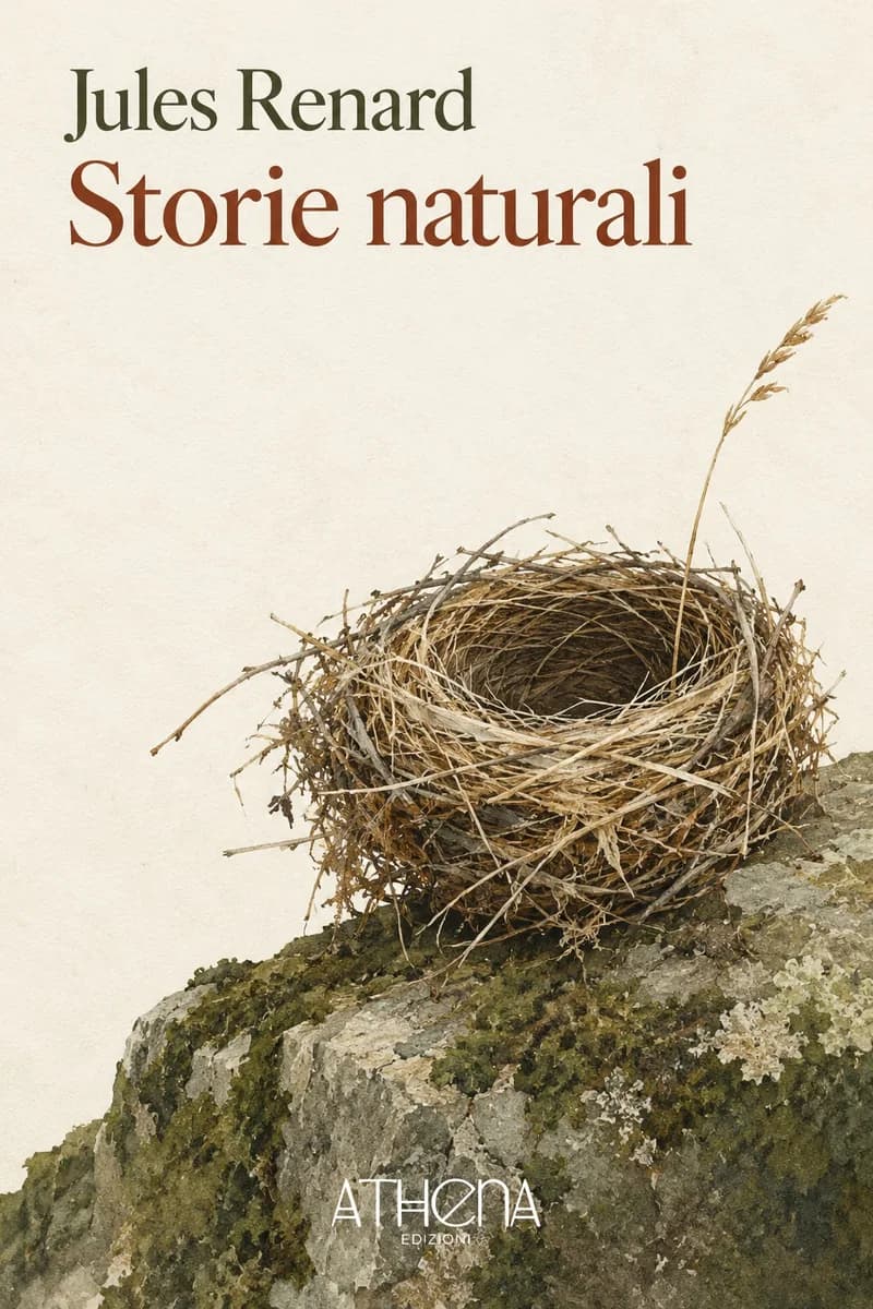 Storie naturali di Jules Renard – copertina Edizioni Athena