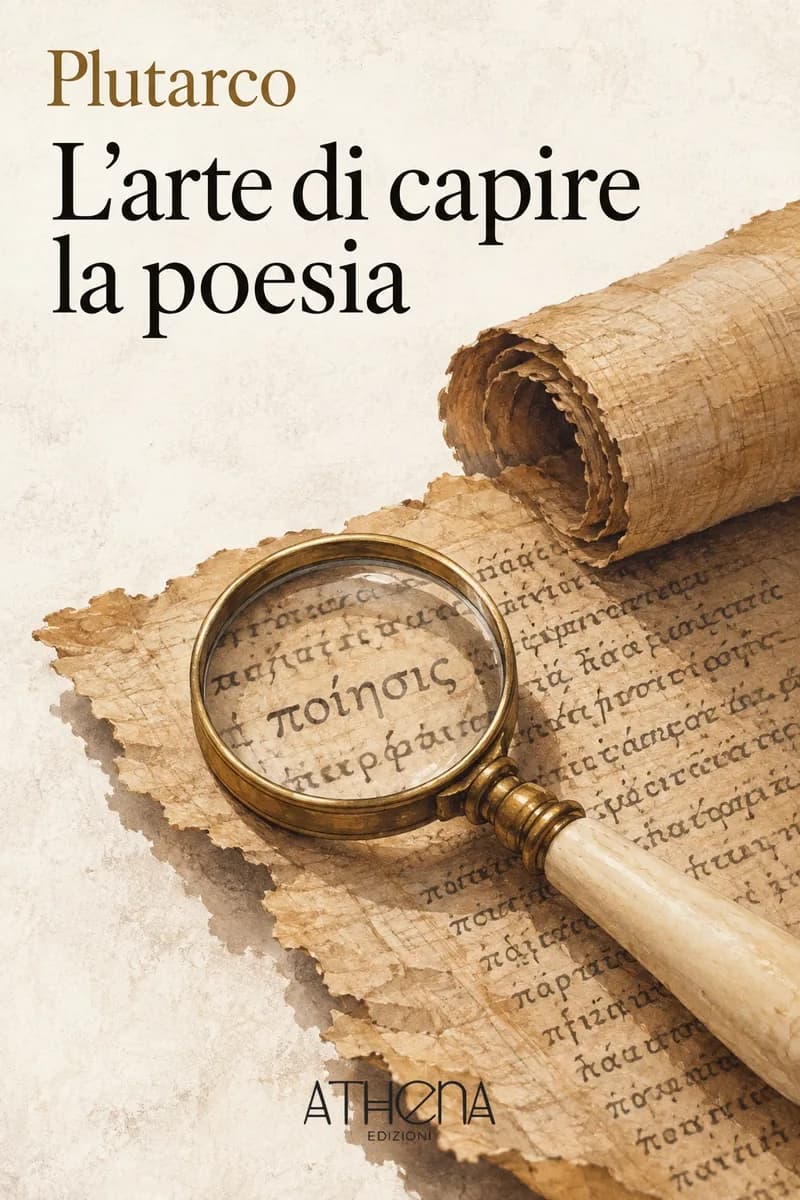 L'arte di capire la poesia di Plutarco – copertina Edizioni Athena