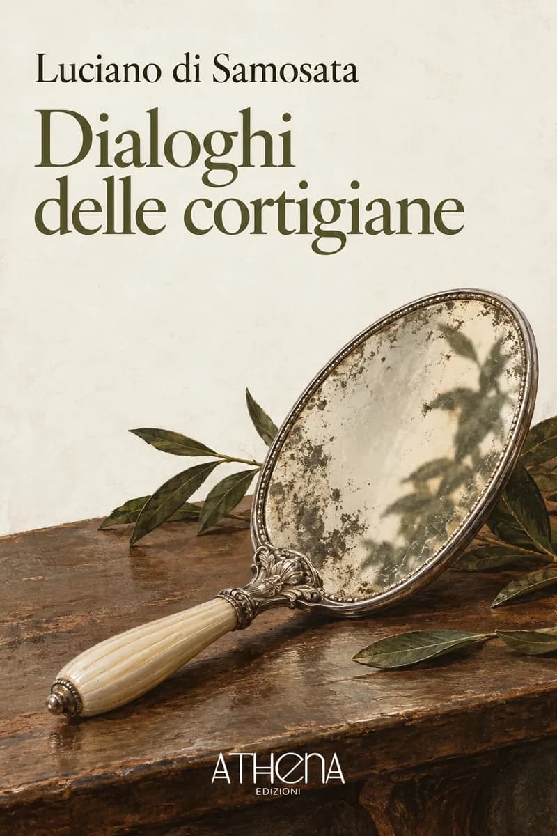 Dialoghi delle cortigiane di Luciano di Samosata – copertina Edizioni Athena