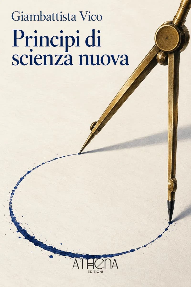 Principi di scienza nuova di Giambattista Vico – copertina Edizioni Athena