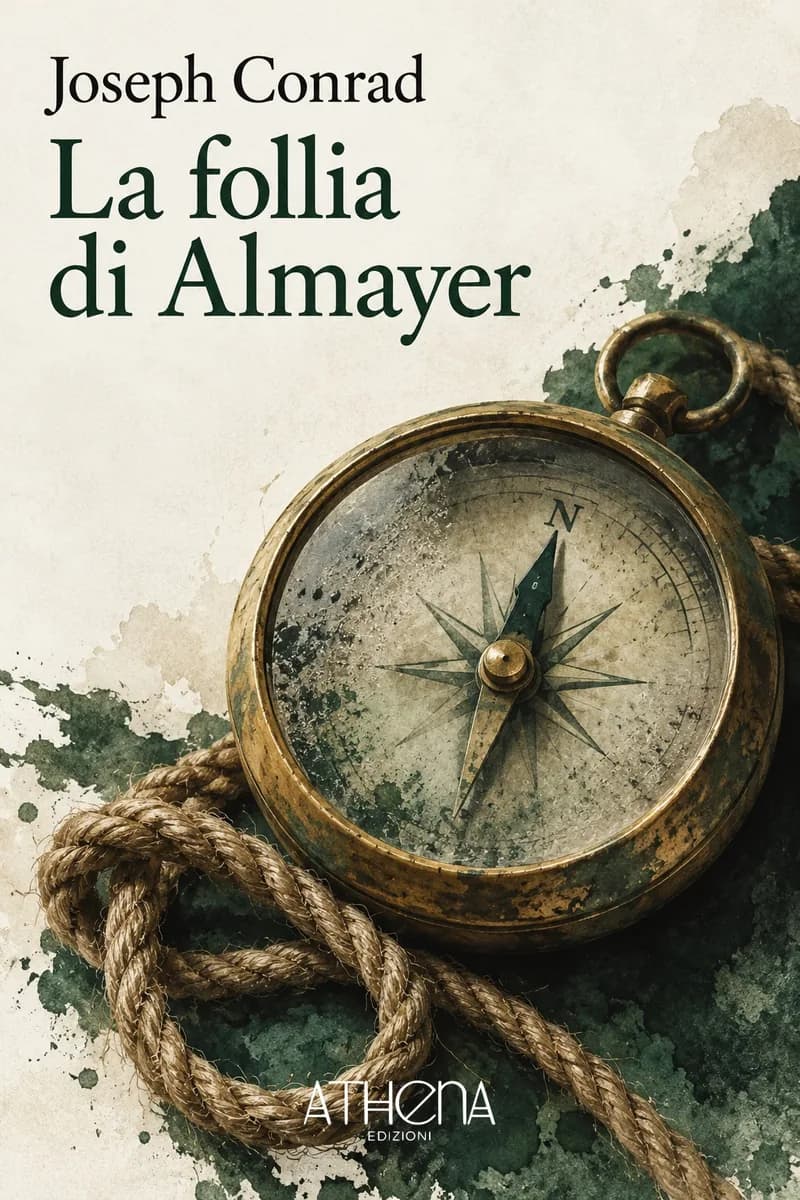 La follia di Almayer di Joseph Conrad – copertina Edizioni Athena