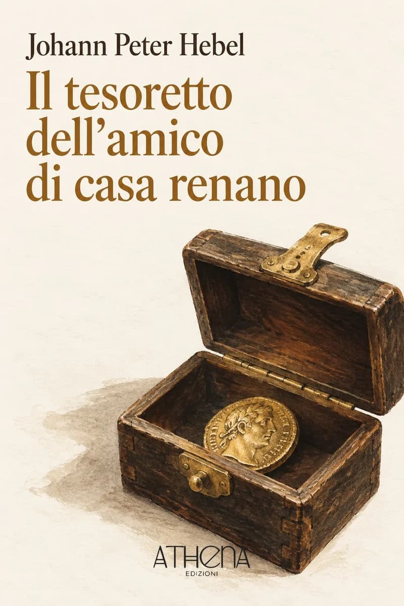 Il tesoretto dell'amico di casa renano di Johann Peter Hebel – copertina Edizioni Athena