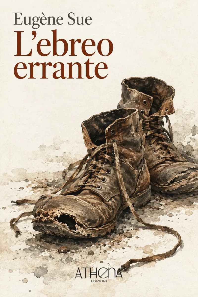 L'ebreo errante di Eugène Sue – copertina Edizioni Athena