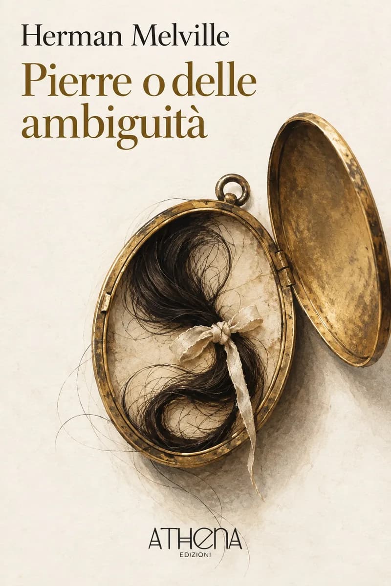 Pierre o delle ambiguità di Herman Melville – copertina Edizioni Athena