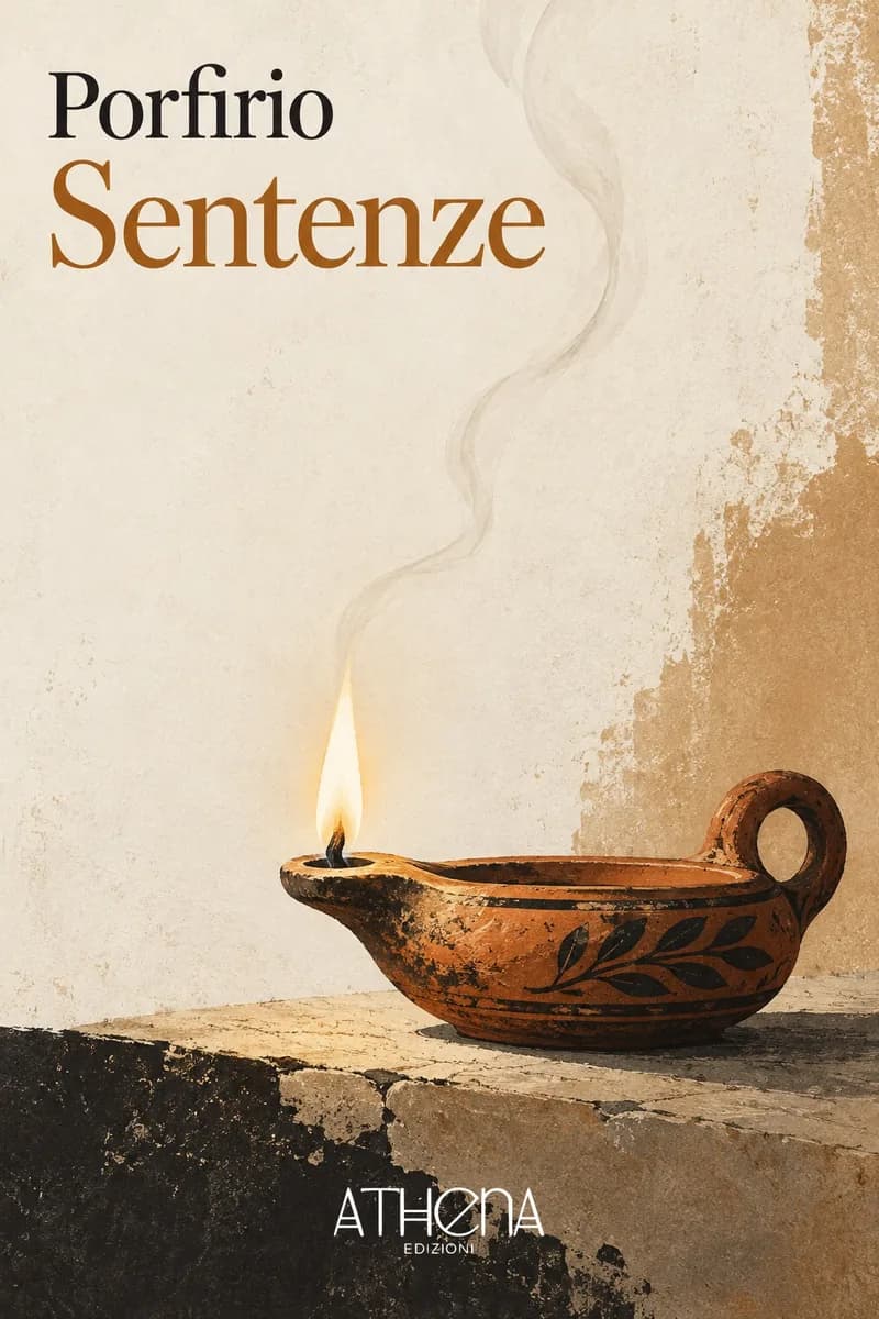 Sentenze di Porfirio – copertina Edizioni Athena