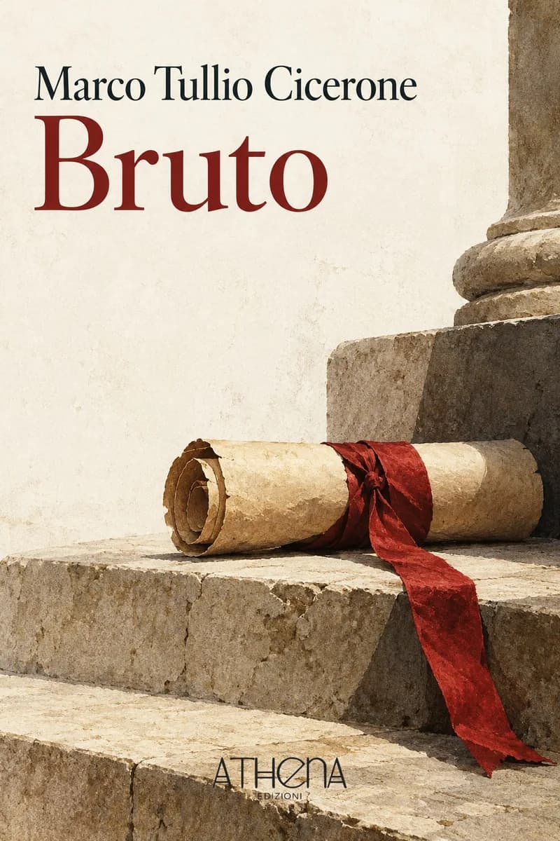 Bruto di Marco Tullio Cicerone – copertina Edizioni Athena